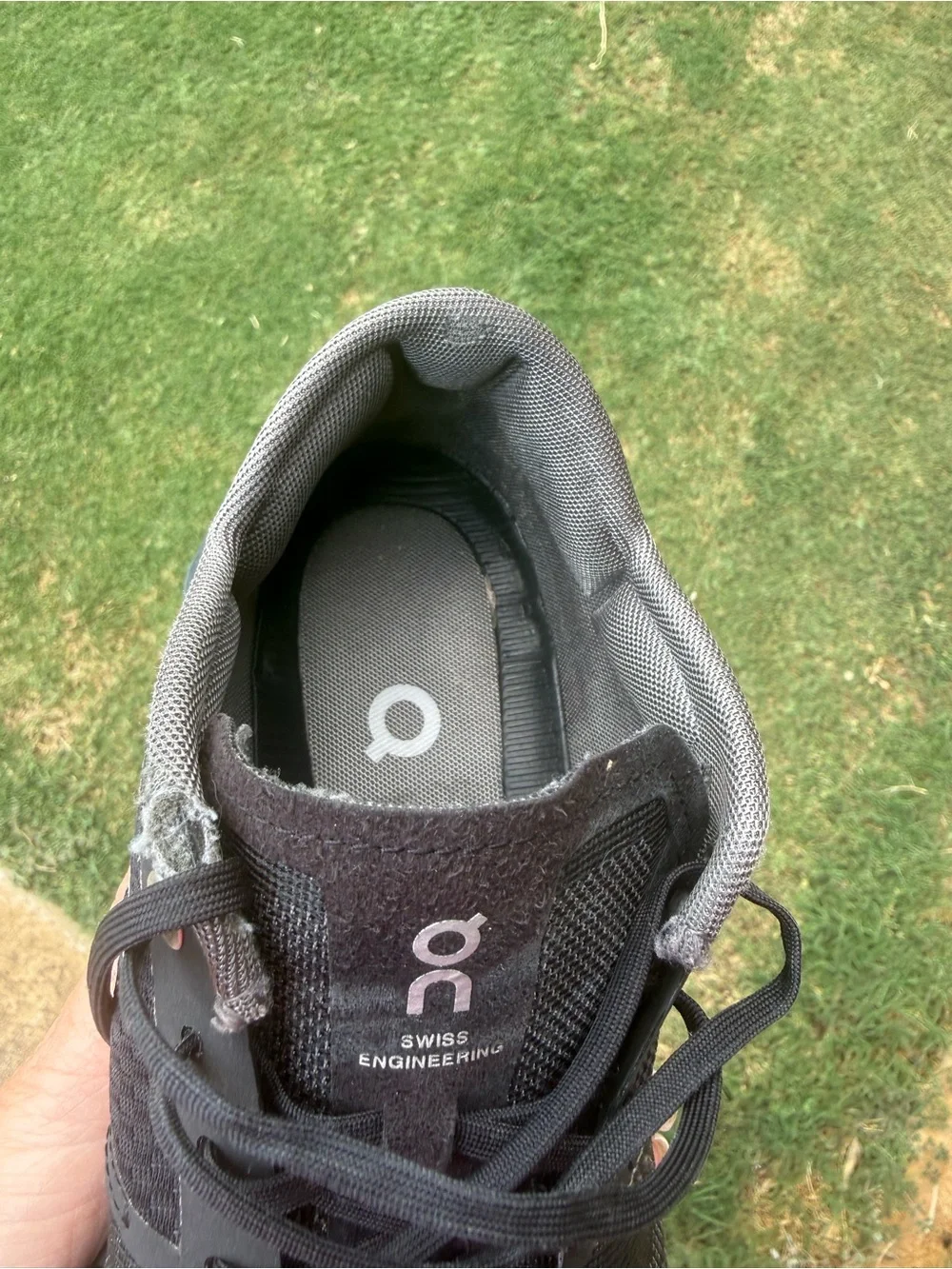 On Running Womens Size 7 Black Trail Running Shoes